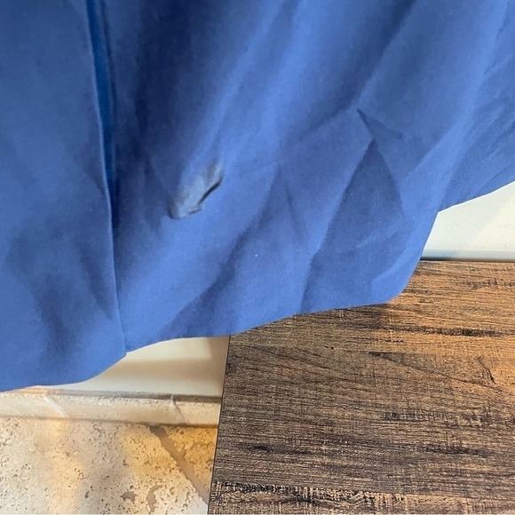 Banana Republic Long & Lean Blazer Blue Women's size 8 NWT - Picture 5 of 8